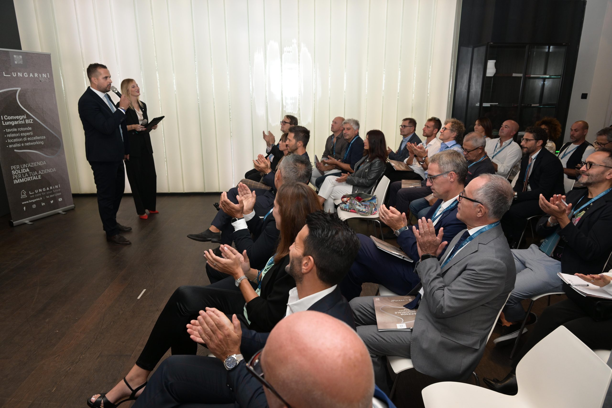 Foto degli Imprenditori presenti al form azienda immortale Lungarini BIZ
